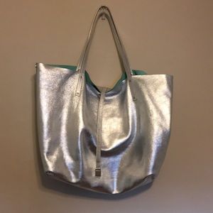 Turquoise Tiffany shopper